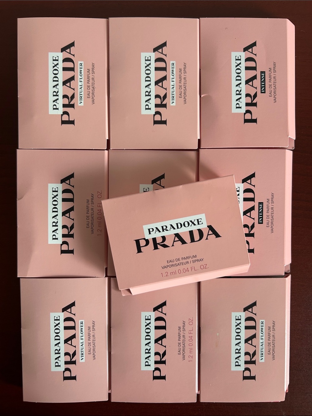1.2mlx10 Prada samples Collection